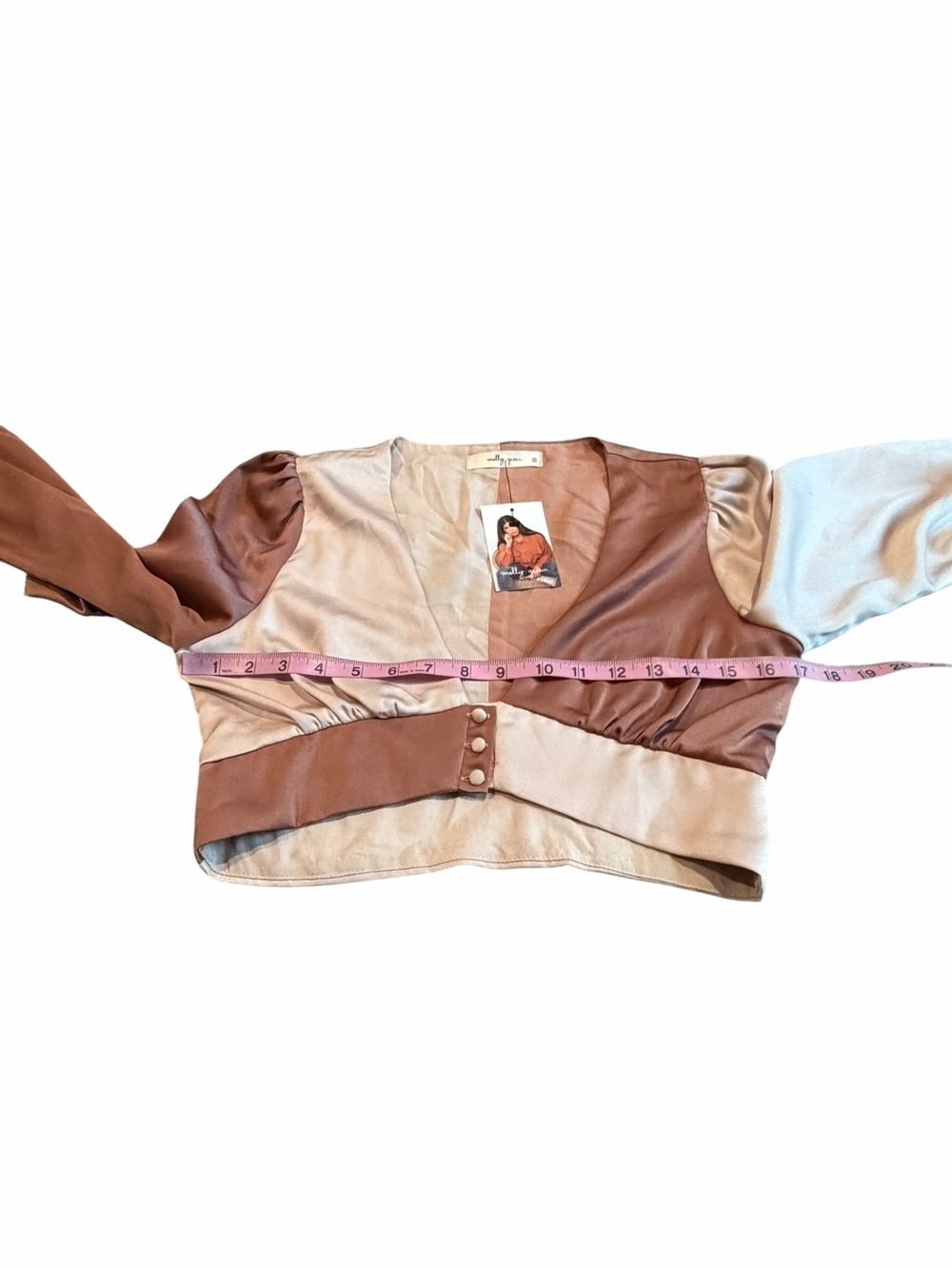 MOLLY GREEN Peyton crop top nwt - Picture 3 of 7
